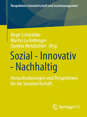 cover image of Sozial–Innovativ–Nachhaltig